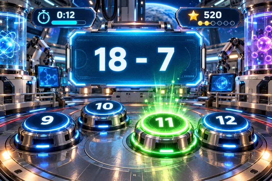 Quick Math arcade gameplay preview
